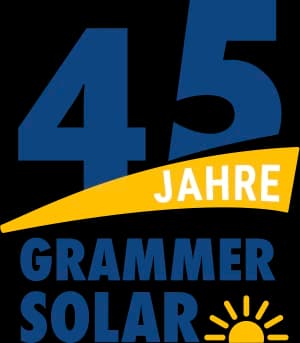 45 Jahre Grammer Solar Jubiläums-Badge seit 1979