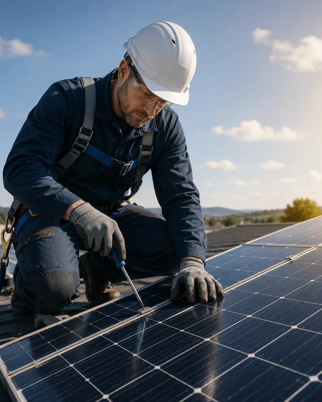 Wartung und Service der Solaranlage